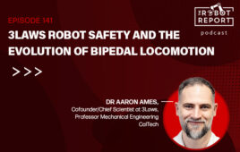 podcast cover page with headshot of 3Laws Aaron Ames.