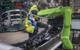 FANUC cobot in Rockwell inspection application.