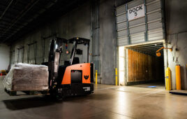 The FoxBot ATL will move pallets in Walmart loading docks.