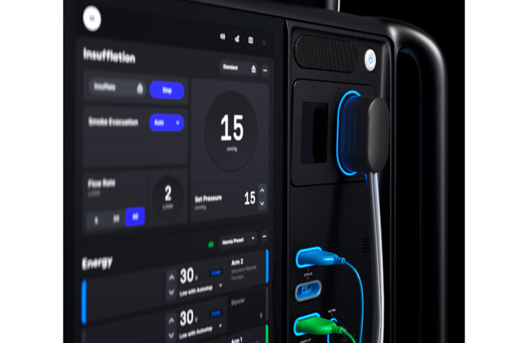 The Intuitive Surgical da Vinci 5 insufflator.