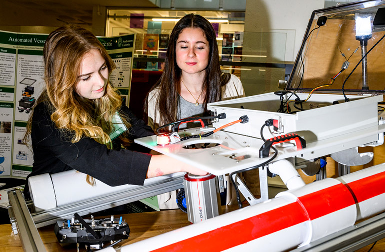 Northeastern University robotic boat